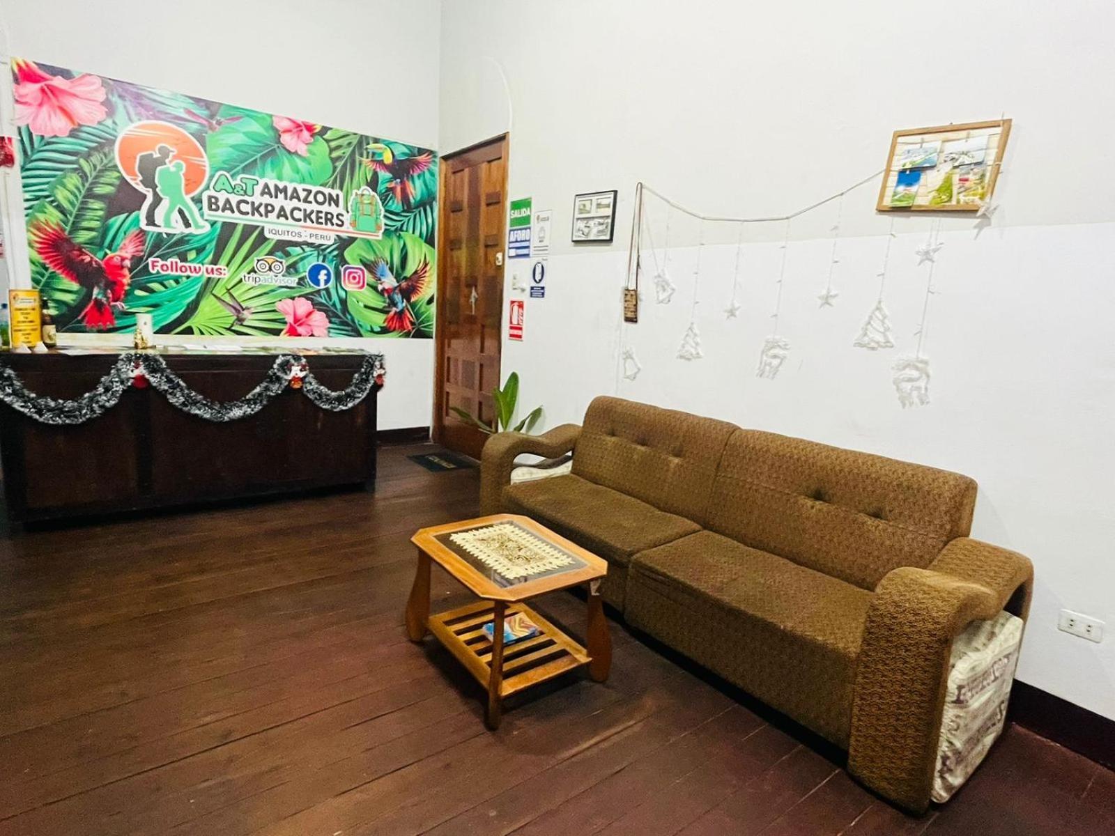 Bed and Breakfast A&T Amazon Backpacker'S Iquitos Exterior foto